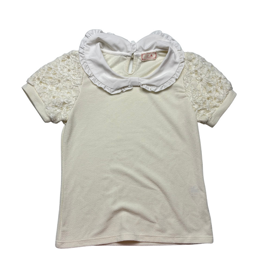 Japanese Brand 'Penderie' Cream Blouse