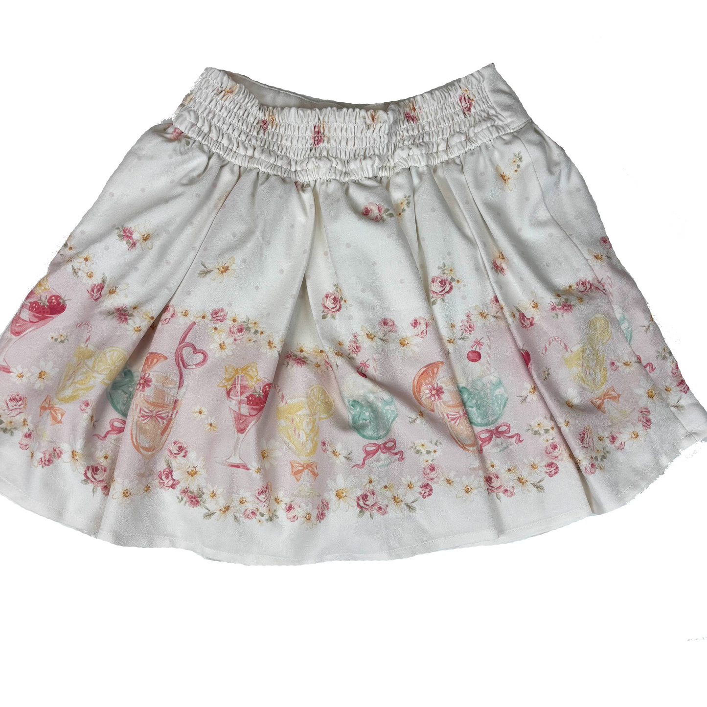 Japanese Brand Liz Lisa Tropical Juice Print Skirt [Secondhand]