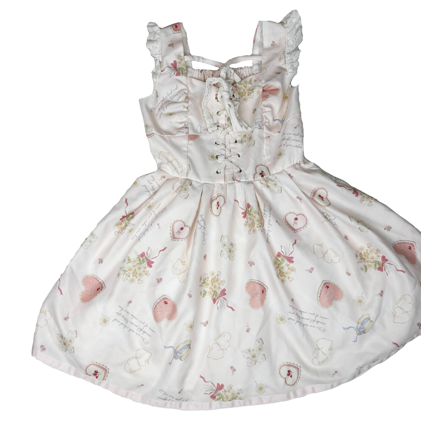Japanese Brand 'Liz Lisa' Valentine's Cookie Design Dress [Secondhand]