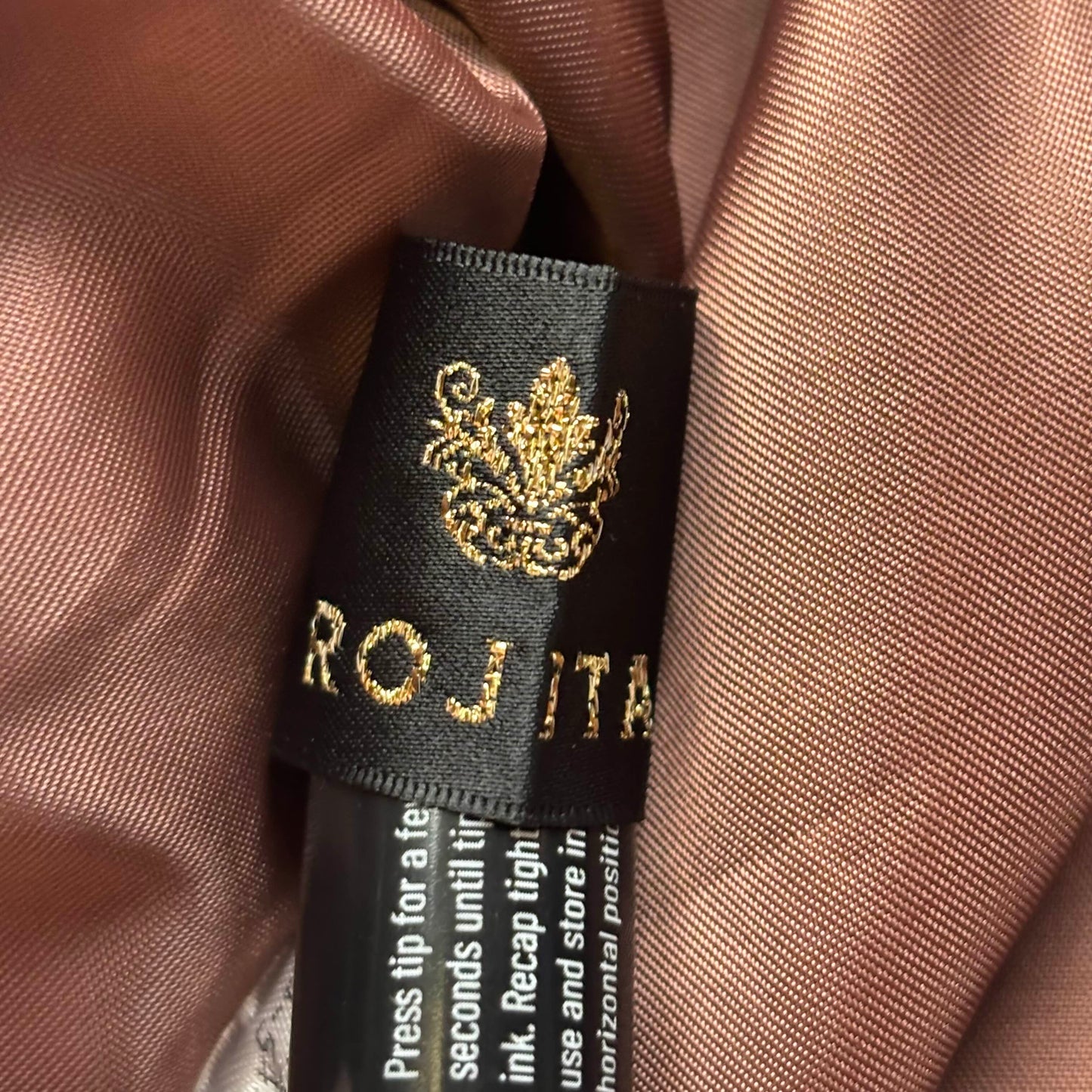Japanese Brand Rojita Dark Orangey Red Plaid/Check Skirt [Secondhand]