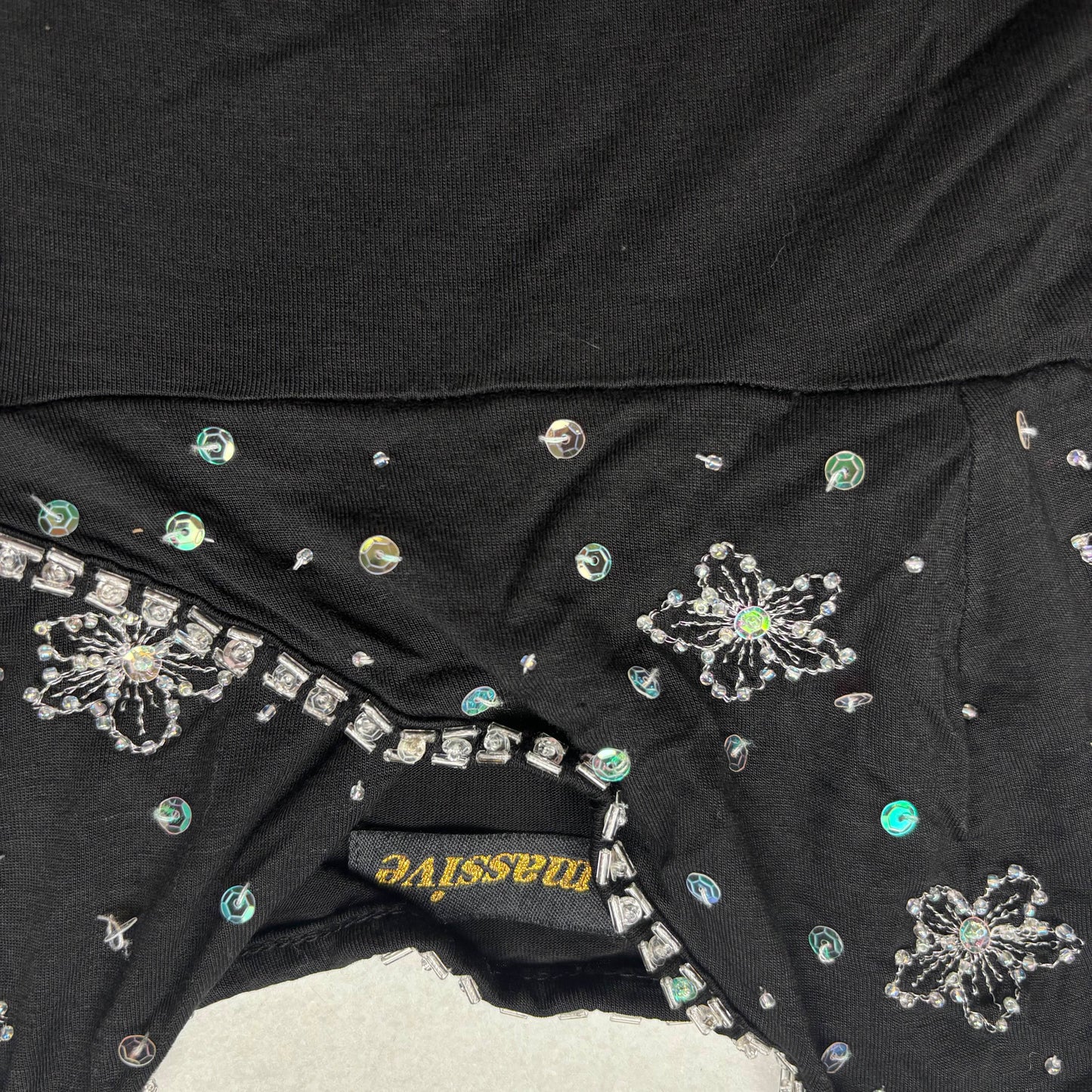 Japanese Brand 'Massive' Y2K Vintage Beaded Tank Top [Secondhand]
