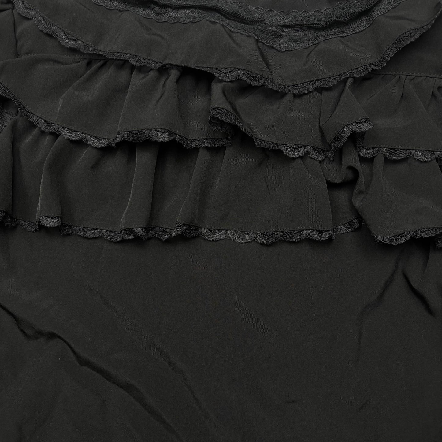 Japanese Brand 'TRALALA' by Liz Lisa Black Button Up Blouse [Secondhand]