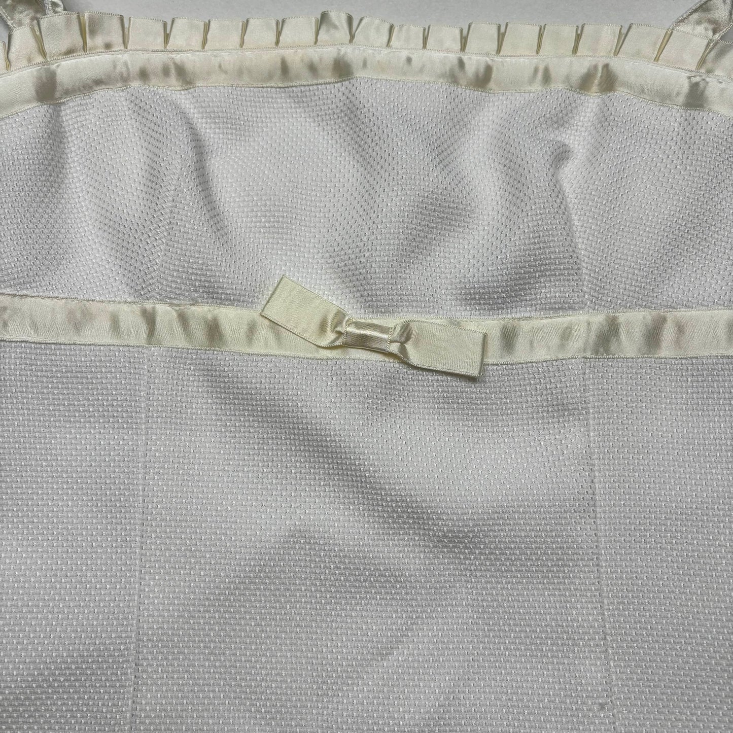Japanese Brand Cecil McBee White & Cream Bodycon Dress [Secondhand]
