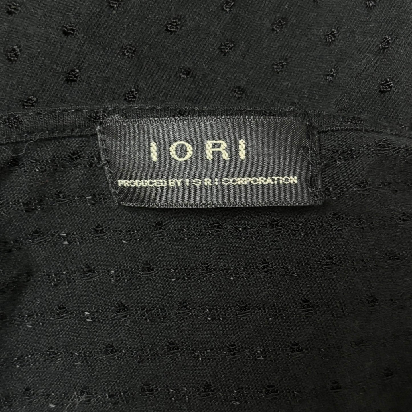 Japanese Brand 'Iori' Black Lace Camisole Tank Top [Secondhand]