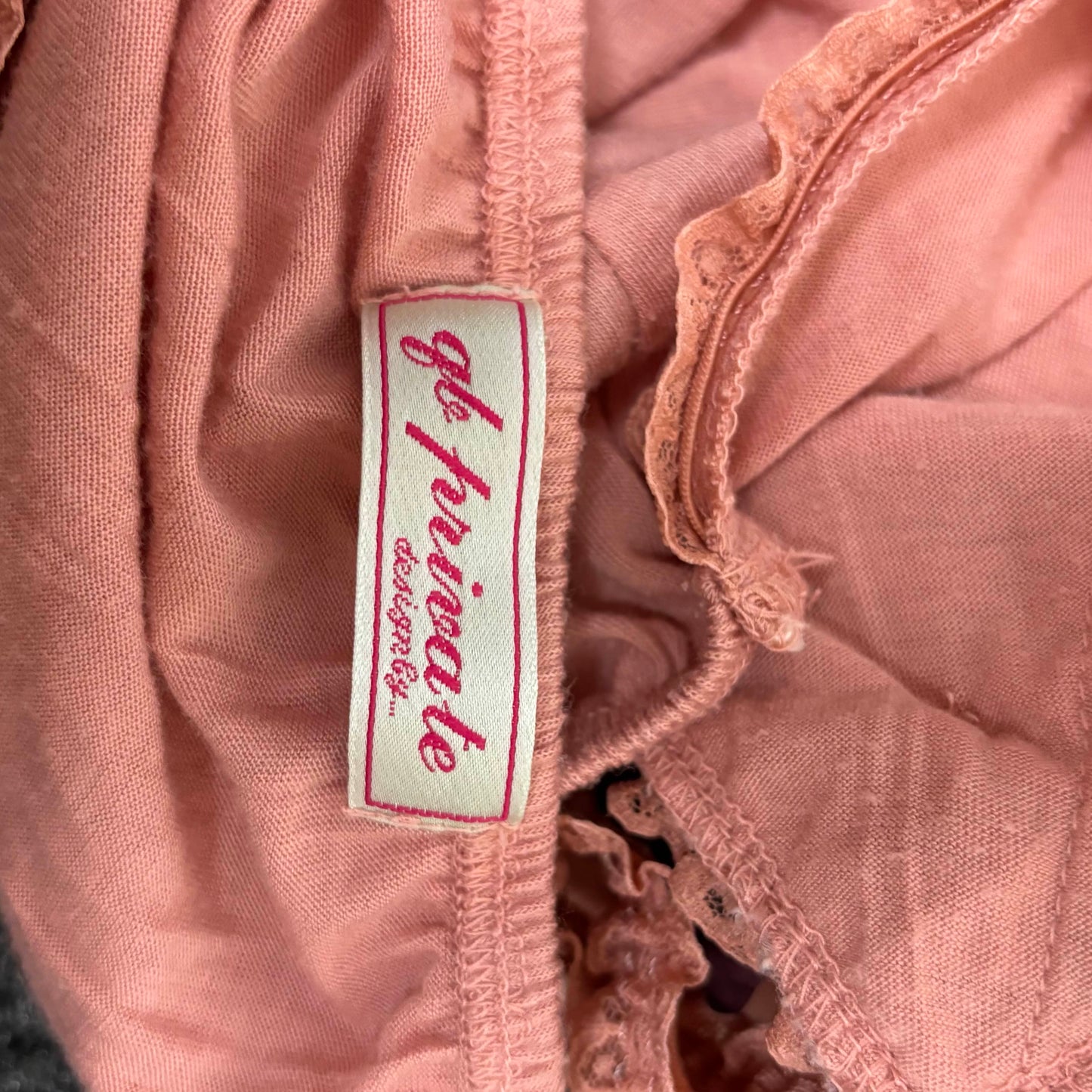 Japanese Brand 'gb private' Pink and Purple Bow Tank Top [Secondhand]