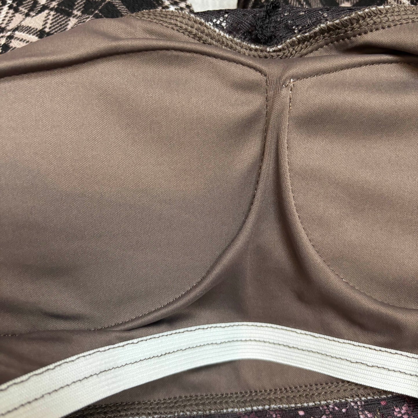 Japanese Brand 'Olive des Olive' Plaid Bow Camisole Tank Top [Secondhand]