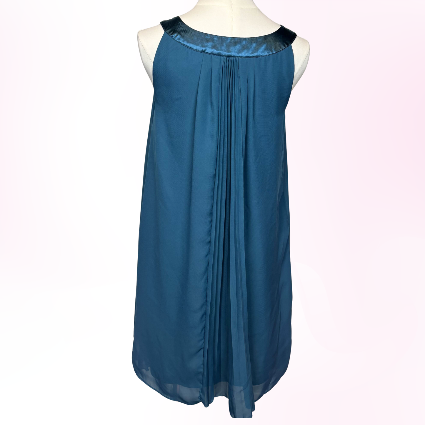 Japanese Brand 'Axes Femme' Teal Blue Flowy Dress [Secondhand]