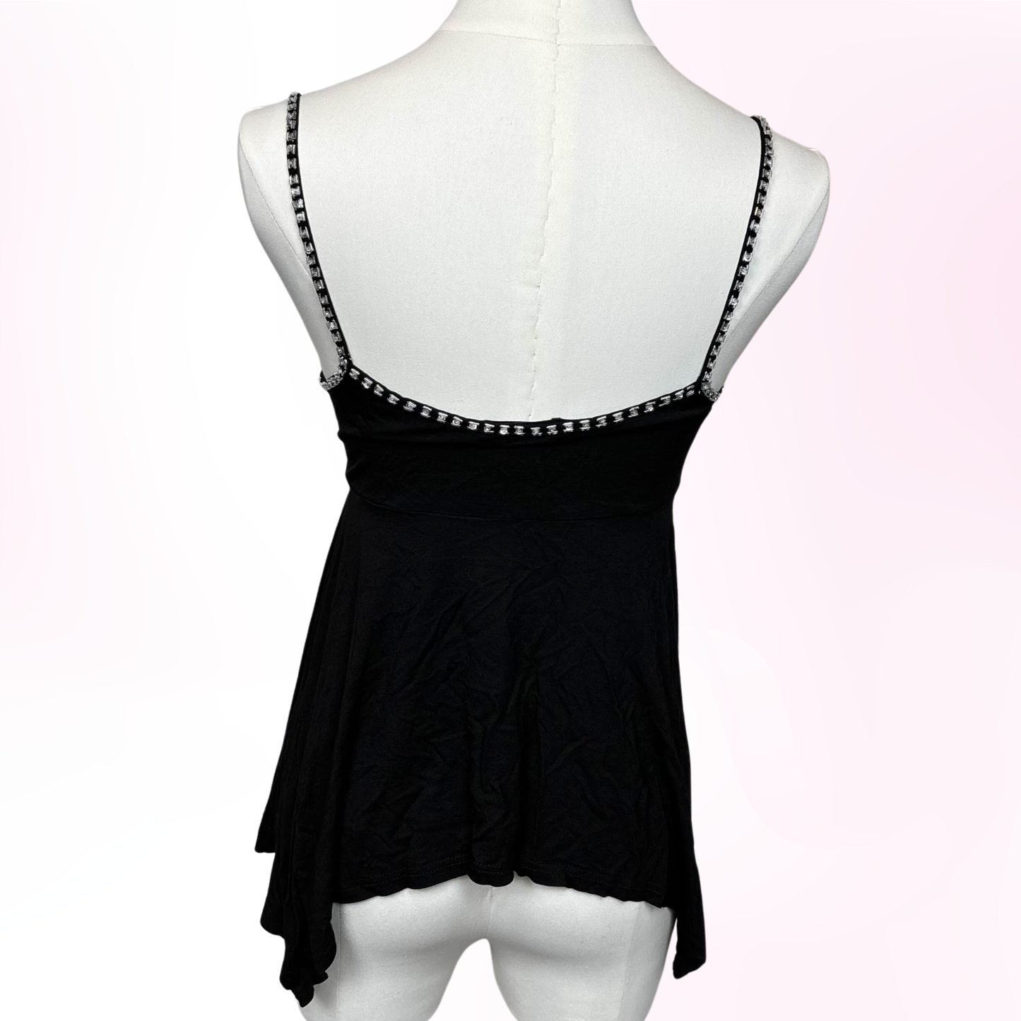 Japanese Brand 'Massive' Y2K Vintage Beaded Tank Top [Secondhand]