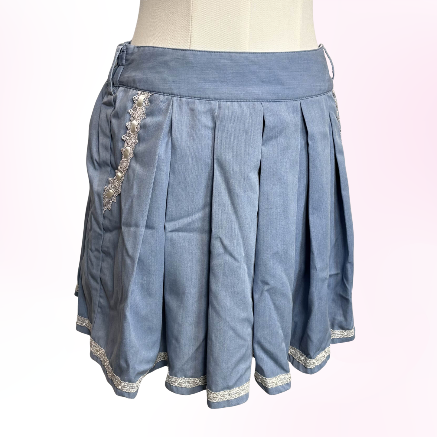 Japanese Brand Axes Femme Blue Culottes/Shorts [Secondhand]