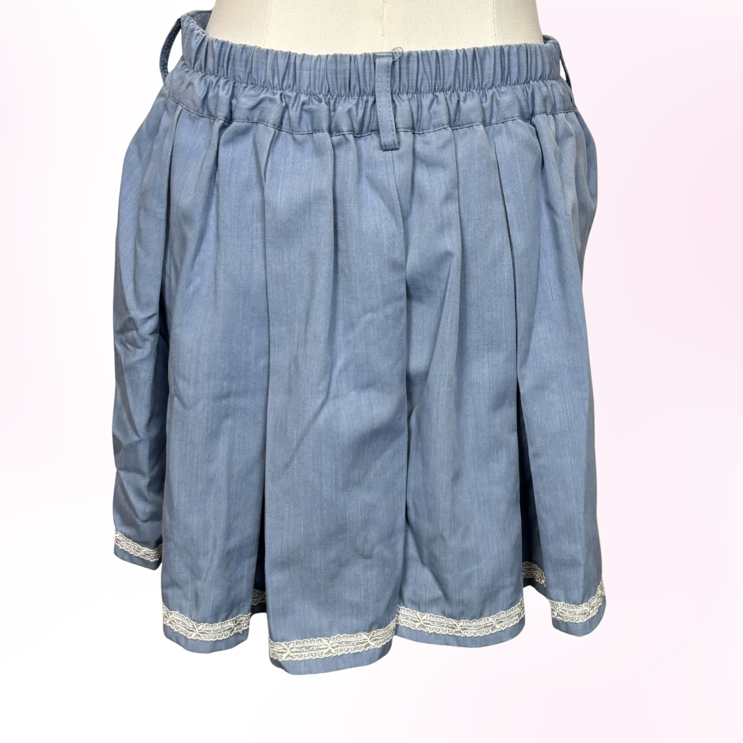 Japanese Brand Axes Femme Blue Culottes/Shorts [Secondhand]