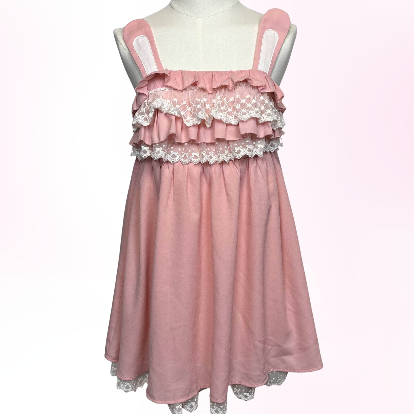 Lolita Brand 'To Alice' Pink Bunny Dress [Secondhand]