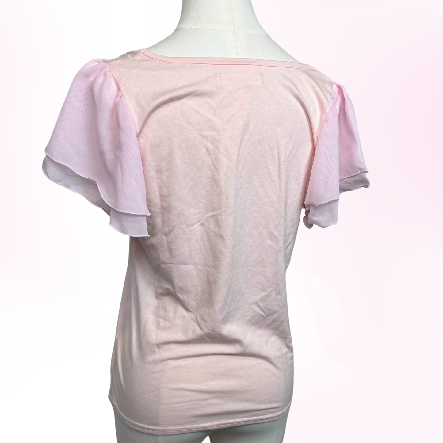 Japanese Brand 'Lizmelo by Liz Lisa' Pink My Melody Short Sleeve Shirt [Secondhand]