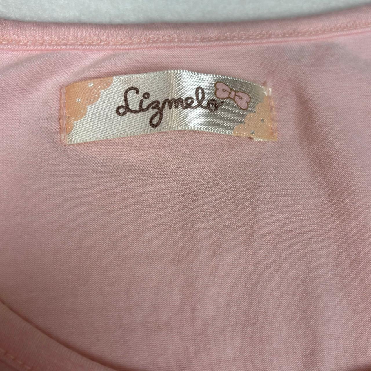 Japanese Brand 'Lizmelo by Liz Lisa' Pink My Melody Short Sleeve Shirt [Secondhand]